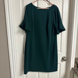 Karl Lagerfield sheath dress tulip sleeve Size 16 Dillards